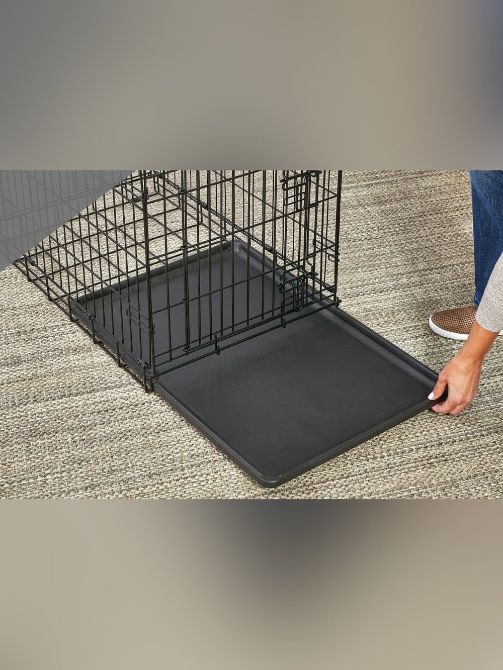 Removable Tray for Dog Crate